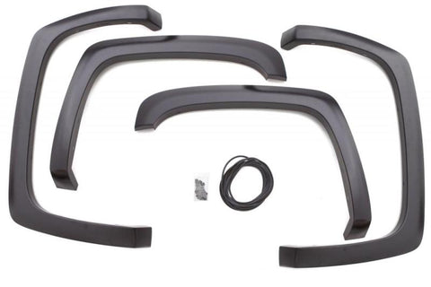 Lund 04-08 Ford F-150 (No Stepside) SX-Sport Style Smooth Elite Series Fender Flares - Black (4 Pc.) - SX310S