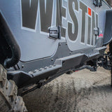 Westin/Snyper 07-17 Jeep Wrangler Unlimited Rock Slider Steps - Textured Black - 42-7015
