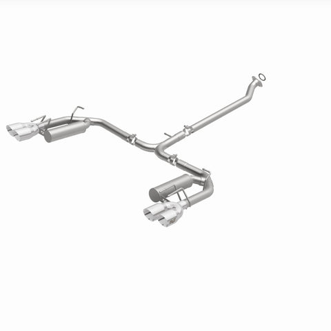 MagnaFlow 18-19 Toyota Camry XSE 2.5L (FWD) Street Series Cat-Back Exhaust w/4in Polished Quad Tips - 19494