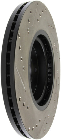 StopTech 06-07 350Z / 05-07 G35 exp Sport/ 06-07 G35X SportStop Slotted & Drilled Front Left Rotor - 127.42080L