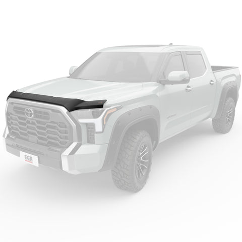 EGR 22-23 Toyota Tundra Superguard Hood Guard - Dark Smoke - 305401