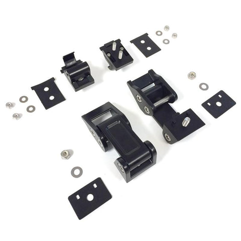 DV8 Offroad 2007-2018 Jeep Rocklaw Hood Catch System - D-JP-190011-K