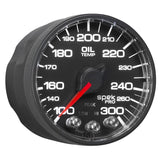 Autometer Spek-Pro - Nascar 2-1/16in Oil Temp 100-300F Bcb Ecu - P52232
