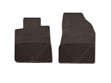 WeatherTech 09-17 Chevy Traverse / 08-17 Buick Enclave Front Rubber Mats - Cocoa - W68CO