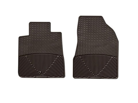 WeatherTech 09-17 Chevy Traverse / 08-17 Buick Enclave Front Rubber Mats - Cocoa - W68CO
