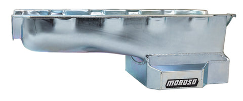 Moroso Chevrolet Big Block Mark IV Kicked Out Wet Sump 6qt 8in Steel Oil Pan - 20401
