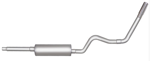 Gibson 87-92 Ford F-150 Custom 4.9L 3in Cat-Back Single Exhaust - Stainless - 619655