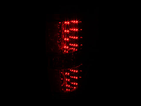 ANZO 2009-2014 Ford F-150 LED Taillights Red/Clear - 311139