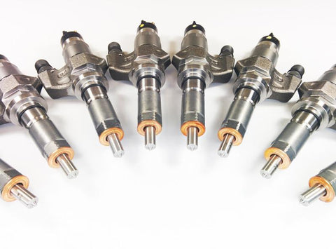 DDP 01-04 Chevrolet Duramax 6.6L LB7 Reman Injector Set - 200hp (100% Over) - DDP LB7-200