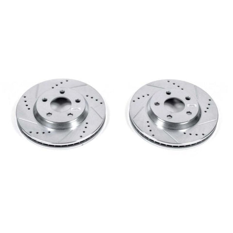 Power Stop 2005 Buick LeSabre Front Evolution Drilled & Slotted Rotors - Pair - AR8299XPR