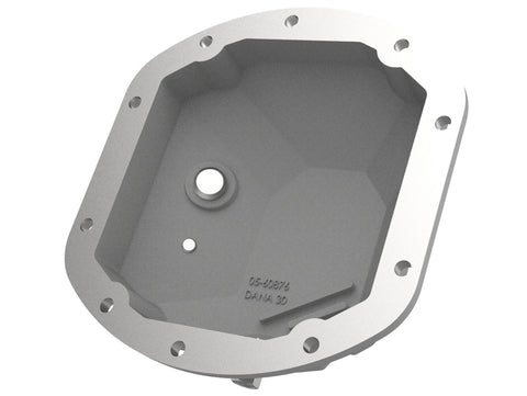 aFe 97-18 Jeep Wrangler TJ/JK Dana 30 Street Series Differential Cover w/ Machined Fins - Raw - 46-71130A