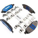 Timbren 15-20 Cadillac Escalade/Chevy Suburban BES Severe Duty Semi-Metallic Brake Pads - Front - TIM-D1363SD