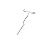 MagnaFlow Cat Back, SS, 2.5in, Street, Single Straight Pass. Polished 4in Tip, 2015 Ford Fusion 2.5L - 19096
