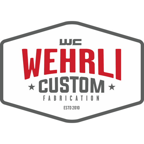 Wehrli 01-04 Chevrolet 6.6L LB7 Duramax Driver Side 3in Intercooler Pipe - WCFab Red - WCF100349-RED