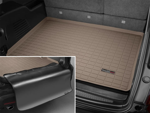 WeatherTech 2021+ Chevrolet TrailBlazer Cargo With Bumper Protector - Tan - 411369SK
