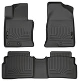 Husky Liners 11-12 Hyundai Sonata WeatherBeater Combo Black Floor Liners - 98851