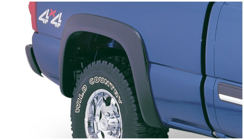 Bushwacker 03-06 Chevy Silverado 1500 Fleetside Extend-A-Fender Style Flares 2pc - Black - 40056-02