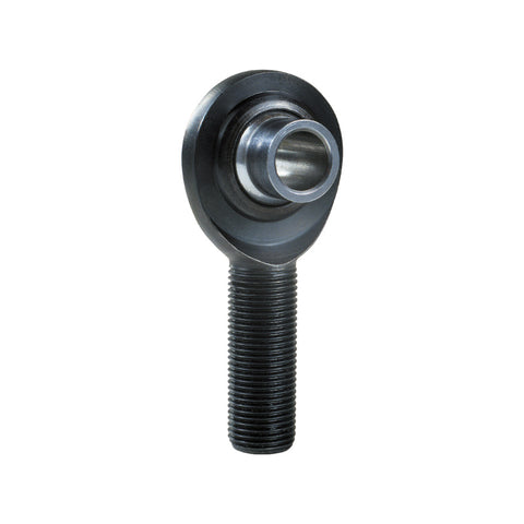 QA1 PCY Series 2-Pc Rod End - Male/Left Hand - .5in Bore x 1/2-20 - Hi-Misalign - Steel w/PTFE - PCYML8T