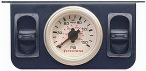 Firestone Air Adjustable Leveling Electric Control Panel w/Dual Gauge 0-150psi - White (WR17602260) - 2260