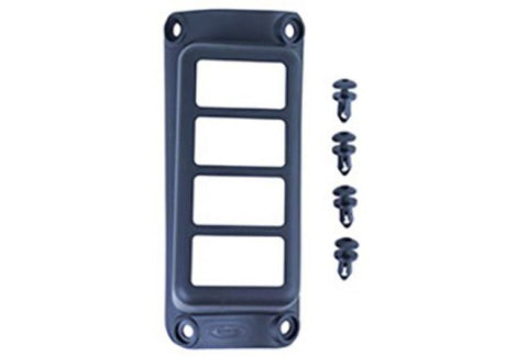 Daystar 2007-2018 Jeep Wrangler JK 2WD/4WD - A-Pillar Rocker Switch Pod (Switches Sold Separate) - KJ71055BK