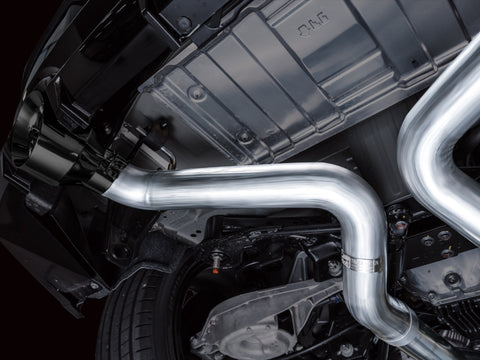 AWE 2023 Nissan Z RZ34 RWD Track Edition Catback Exhaust System w/ Diamond Black Tips - 3020-33400