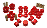 Energy Suspension 02-04 Acura RSX (includes Type S) Red Hyper-Flex Master Bushing Set - 16.18111R