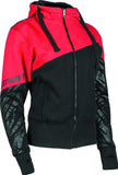 Speed and Strength Cat Outa Hell Hoody Red/Black Womens - XS - 884448