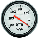Autometer Phantom 2 5/8in Phantom Mechanical Vacuum Gauge - 5884