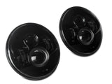 Raxiom 97-18 Jeep Wrangler TJ/JK Axial Series LED Daymaker Headlights- Black Housing (Clear Lens) - J108042