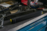 CSF 82-94 BMW 3 Series (E30) High Performance Oil Cooler w/-10AN Male & OEM Fittings - 8092