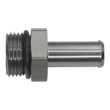DeatschWerks 10AN ORB Male to 1/2in Male Barb Fitting - Anodized DW Titanium - 6-02-0515