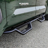 Westin 2022+ Toyota Tundra Crew Max Outlaw Nerf Step Bars - Textured Black - 20-14235