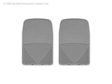WeatherTech 98 Lincoln Navigator Front Rubber Mats - Grey - W9GR