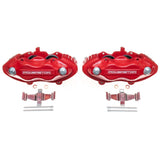 Power Stop 05-10 Chrysler 300 Front Red Calipers w/o Brackets - Pair - S5086