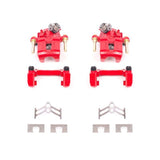 Power Stop 92-01 Honda Prelude Rear Red Calipers w/Brackets - Pair - S1612