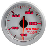 Autometer Airdrive 2-1/6in Trans Temperature Gauge 100-300 Degrees F - Silver - 9157-UL