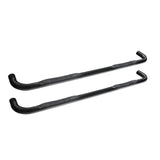 Westin 2019 Chevrolet Silverado/Sierra 1500 Crew Cab E-Series 3 Nerf Step Bars - Black - 23-4135