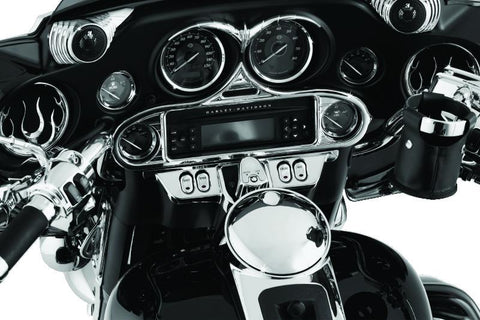 Kuryakyn Stereo Accent 96-13 FL Touring Models Chrome - 3765