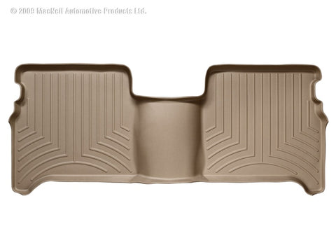 WeatherTech 04+ Nissan Titan Crew Cab Rear FloorLiner - Tan - 450192
