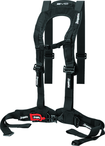 DragonFire Racing Harness Evo- Black - 520761