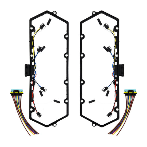 Mishimoto 1998-2003 Ford 7.3L Powerstroke Glow Plug Harness & Gasket - MMGH-F2D-98