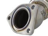 aFe Power Elite Twisted Steel 16-17 Honda Civic I4-1.5L (t) 2.5in Rear Down-Pipe Mid-Pipe - 48-36605