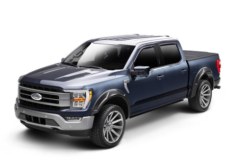 Bushwacker 21-24 Ford F-150 (Excl. Lightning) DRT Style Flares 4pc - Black - 20972-02