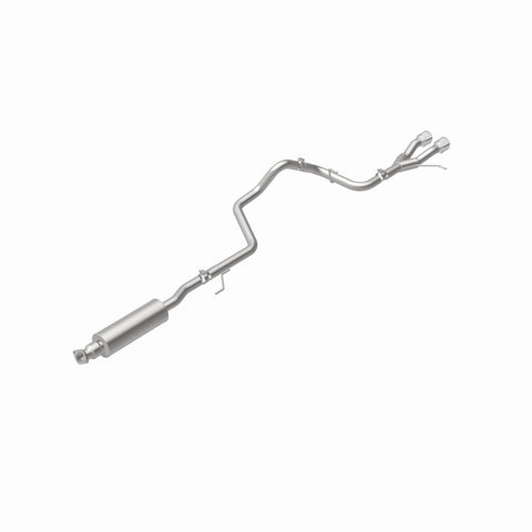 MagnaFlow 13 Hyundai Veloster 1.6L Turbo Dual Center Rear Exit Stainless Cat Back Perf Exhaust - 15215