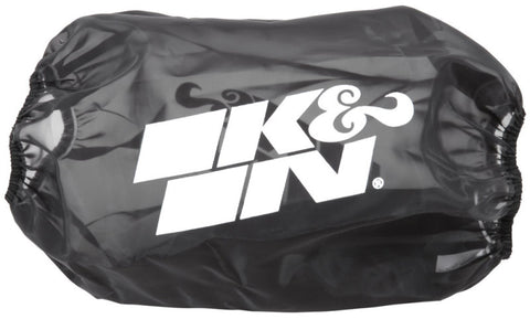 K&N Round Tapered Drycharger Air Filter Wrap 8in B ID x 6.625in T ID x 10.5in H - RC-5166DK