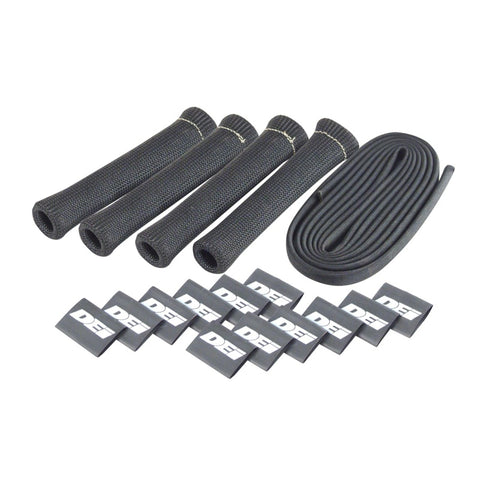 DEI Protect-A-Boot and Wire 4 Cylinder Kit - Black - 10584