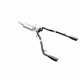 Magnaflow 09-15 Dodge Ram 1500 V8 Dual Spilt Rear Exit Black Stainless C/B Perf Exhaust - 15363
