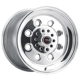 Weld Draglite 15x3.5 / 4x108 & 4x4.5 BP / 1.375in. BS Polished Wheel - Non-Beadlock - 90-54030