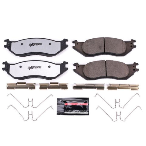 Power Stop 04-06 Ford E-150 Front Z36 Truck & Tow Brake Pads w/Hardware - Z36-1045
