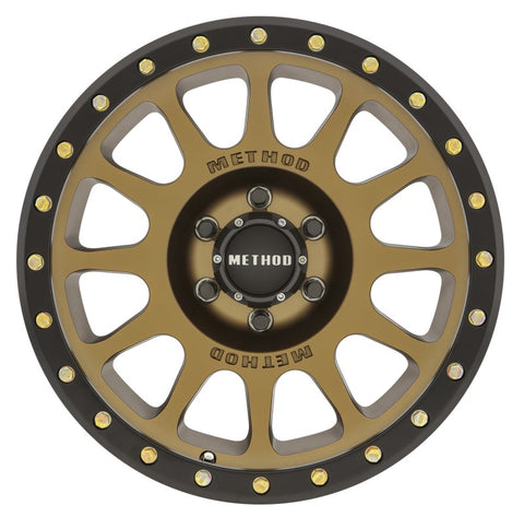 Method MR305 NV 18x9 0mm Offset 6x135 94mm CB Method Bronze/Black Street Loc Wheel - MR30589016900
